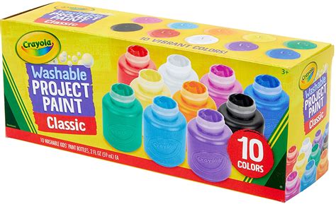 Crayola Washable Kids Paint Set, 10 Count - Milk & Hunni Kids