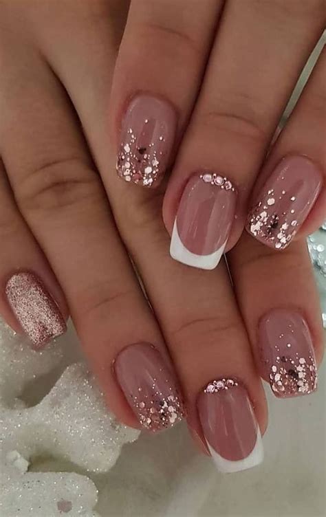 57+ Really Cute Glitter Nail Designs! You Will Love - Page 8 of 57 | Nagels, Gelnagels, Nagelideeën