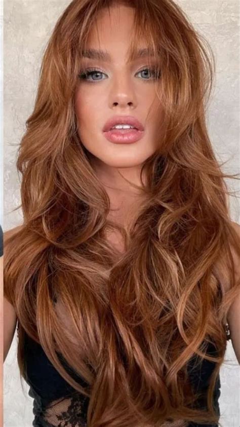 Hair Inspo Color, Amber Hair Colors, Copper Hair Colors, Bright Copper Hair, Warm Hair Colors ...