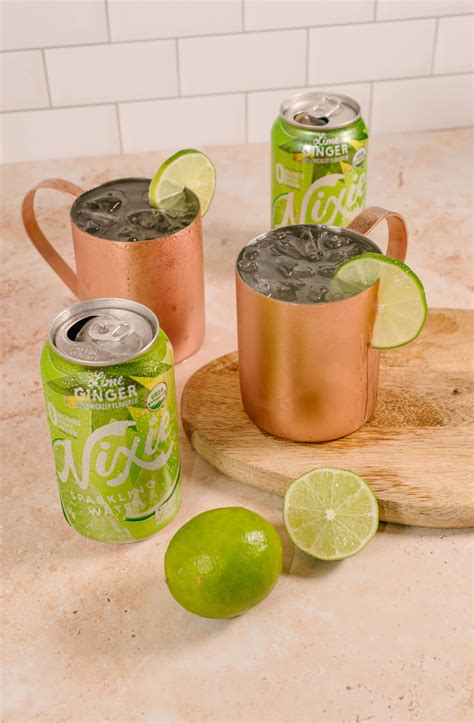 Zesty Moscow Mule Mocktail