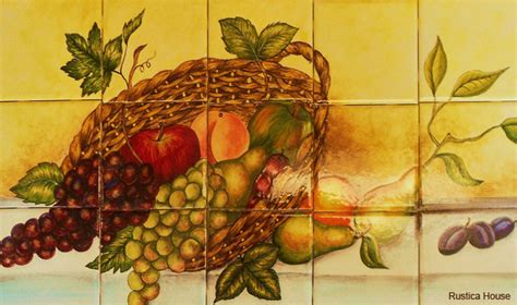 Tile Mural Fruit