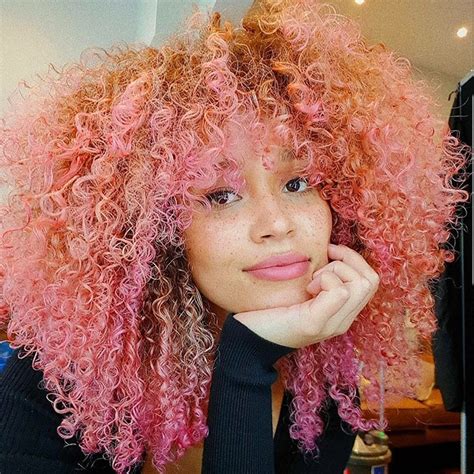 Pink Curly Color - Trendy and Chic! - Human Hair Exim