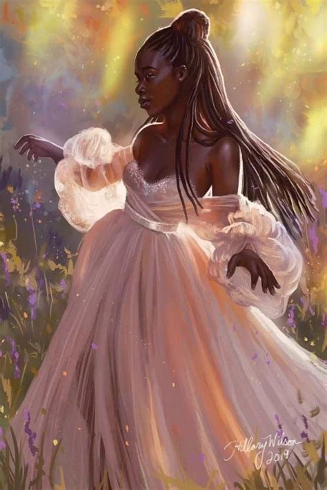 Princess Canvas Art Print by Hillary D Wilson | iCanvas in 2021 | Black women art, Black girl ...