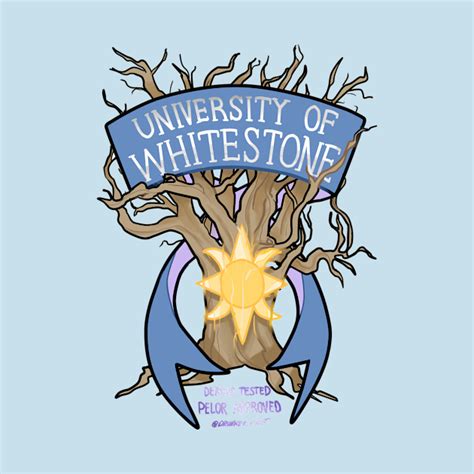 University of Whitestone - Whitestone - T-Shirt | TeePublic