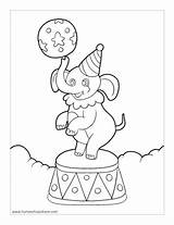 Circus Coloring Pages  Homeschool Share sketch template