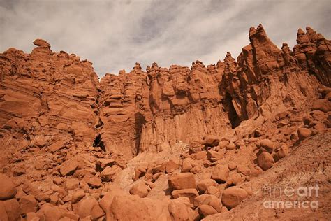 Hoodoo formations in the desert Photograph by Tonya Hance | Pixels