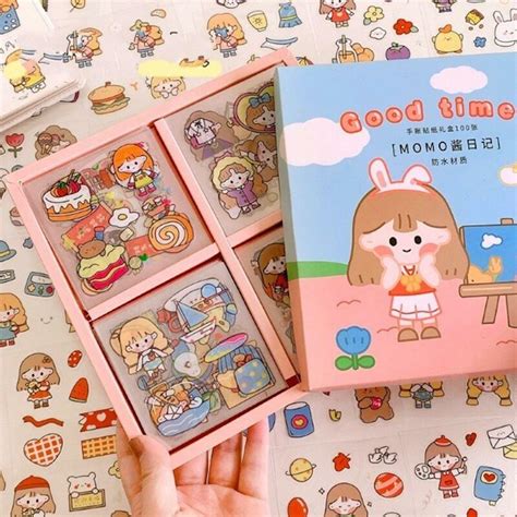 Kawaii Sticker Set ( 100 Sheets 600+ Small Pieces ) - Preeti