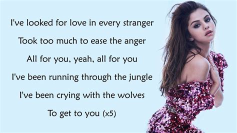 Selena Gomez, Marshmello - Wolves (Lyrics) | Selena gomez music videos ...