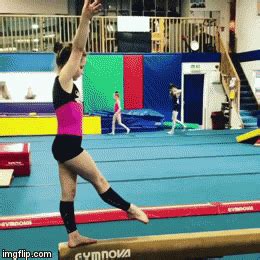 She makes it look so easy Gymnastics Moves, Gymnastics Tricks ...