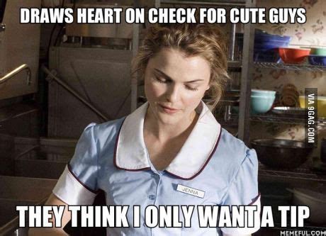 Single waitress problems | Waitress problems, Waitress, Everything funny