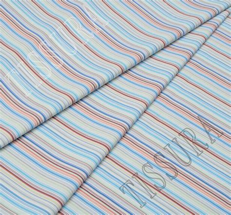 Cotton Shirting Fabric: 100% Cotton Fabrics from Italy by Thomas Mason ...