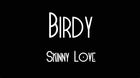 Birdy- Skinny Love (Cover in Lower Key) - YouTube