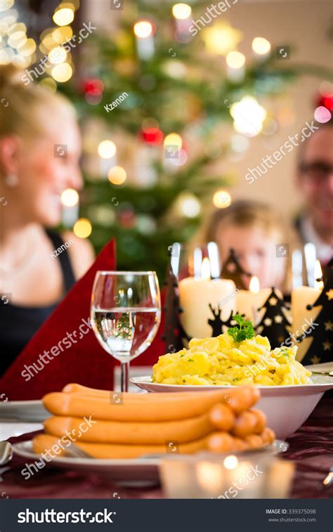 Traditional German Christmas Eve Dinner Wiener Stock Photo (Edit Now) 339375098