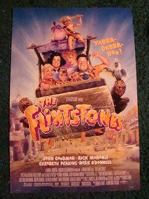 THE FLINTSTONES - MOVIE POSTER WITH JOHN GOODMAN, RICK MORANIS & ROSIE ...