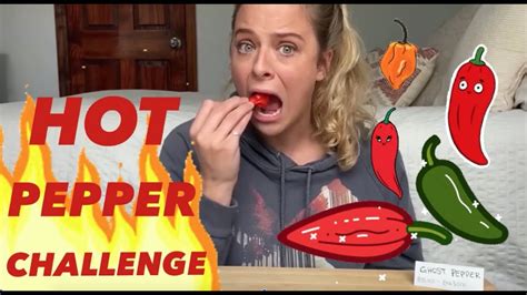 Hot pepper eating challenge 2020 - I THREW UP! - YouTube