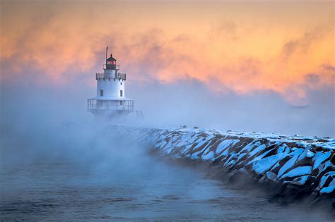 Maine Lighthouse Wallpaper - WallpaperSafari