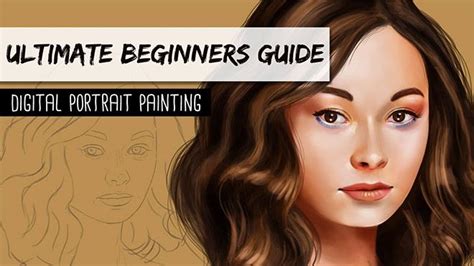 Ultimate Beginners Guide by Art with Flo Digital Painting Portrait, Digital Painting Techniques ...