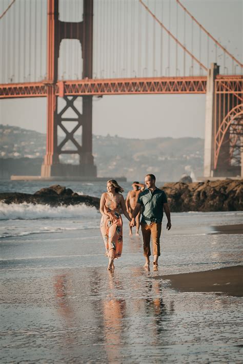 Krystina+Matt | Baker Beach Engagement Session — Nicola Leigh Photography