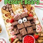 Rudolph Christmas Dessert Board - Cook This Again Mom
