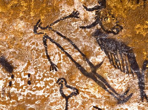 The only human representation in the Lascaux caves is a mysterious bird ...