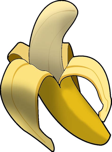 Banana Outline - ClipArt Best