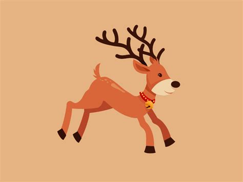 Reindeer Loop Animation in Moho by GD Karan on Dribbble