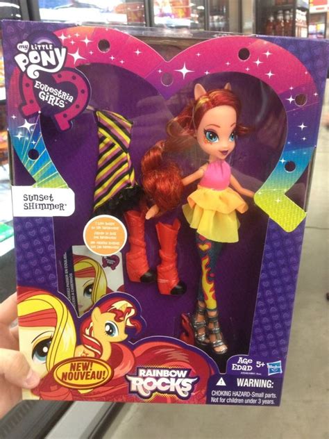 Rainbow Rocks Sunset Shimmer Doll Found At Walmart | MLP Merch