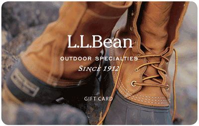 L.L.Bean Gift Cards and e-Gift Cards: Delivered FREE by Mail or Email