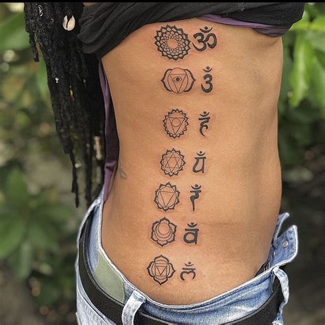 Chakra tattoo | Chakra tattoo, Tattoos for black skin, Tattoos for women