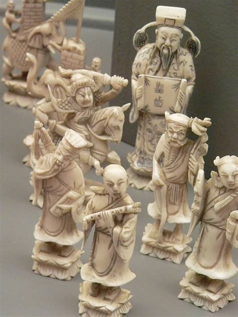 Ivory Chess Set China (2) | Photographed at the Maryhill Mus… | Flickr
