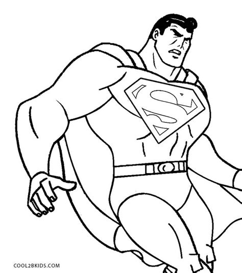 Free Printable Superman Coloring Pages For Kids | Cool2bKids