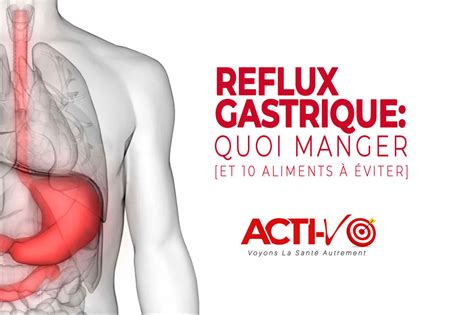 Reflux Gastrique : Quoi Manger & 10 ALIMENTS À Éviter! [+2 Menus]