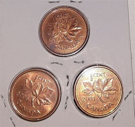 CANADIAN PENNY LOT~ 2000~2001~2006~SEE PICS - For Sale, Buy Now Online ...