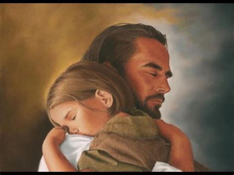 Jesus Christ Hugging Children