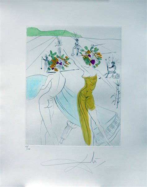 Salvador Dali Flower Woman at the Piano is available.