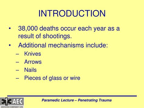 PPT - PENETRATING TRAUMA PowerPoint Presentation, free download - ID:1420820