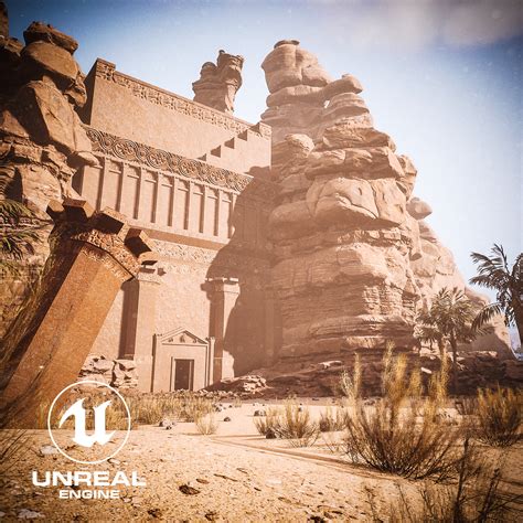 ArtStation - Desert Temple