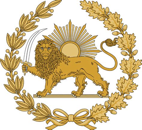 File:Lion and Sun Emblem of Persia.svg - Wikipedia | Ancient persian ...