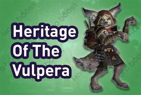 Buy WoW Heritage Of The Vulpera | Koroboost.com