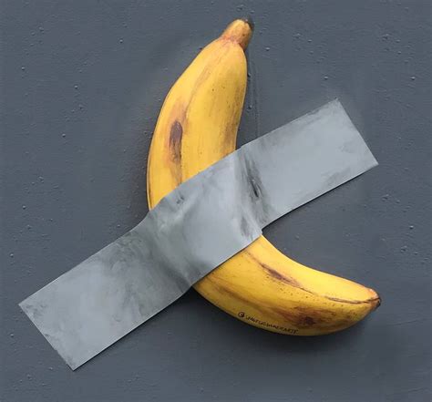 Banana Duct Tape Wall Art - img-whammy