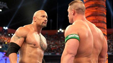 "I can take him" - John Cena and The Rock face-off teased But this time, not in the WWE ring ...