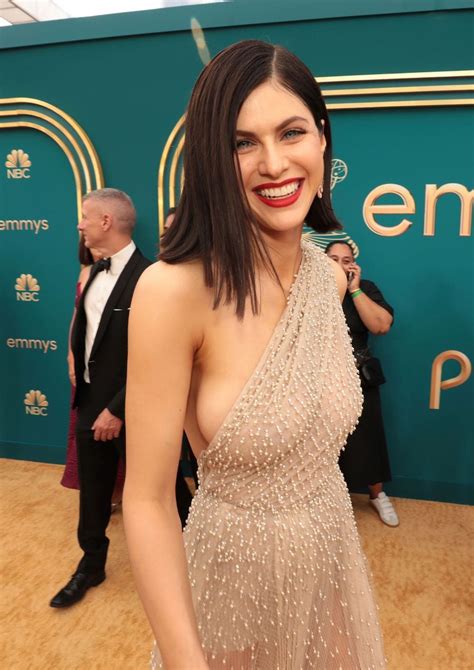 The White Lotus' Star Alexandra Daddario's See-Through Dress Has Fans ...