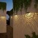 Fence Lights 6 Pack Solar Lights Outdoor Garden and Decor Solar Lights Decorative Solar Garden ...