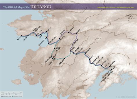 Iditarod 2013: Trail map takes mushers on southern route - SBNation.com