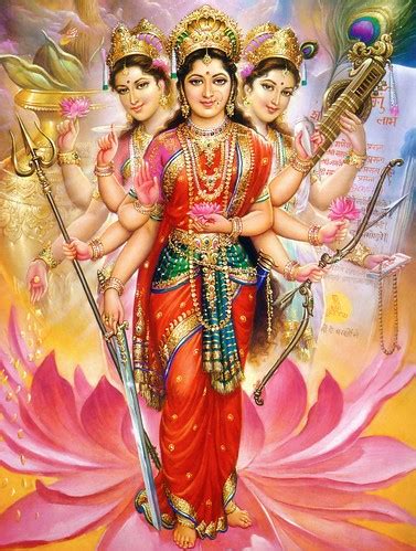 Tridevi - Trinity of the Goddess | The trinity of Indian (Hi… | Flickr