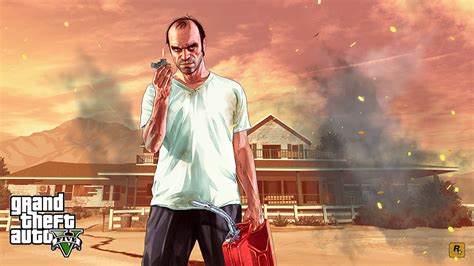 GTA 5 Trevor Wallpaper 8K