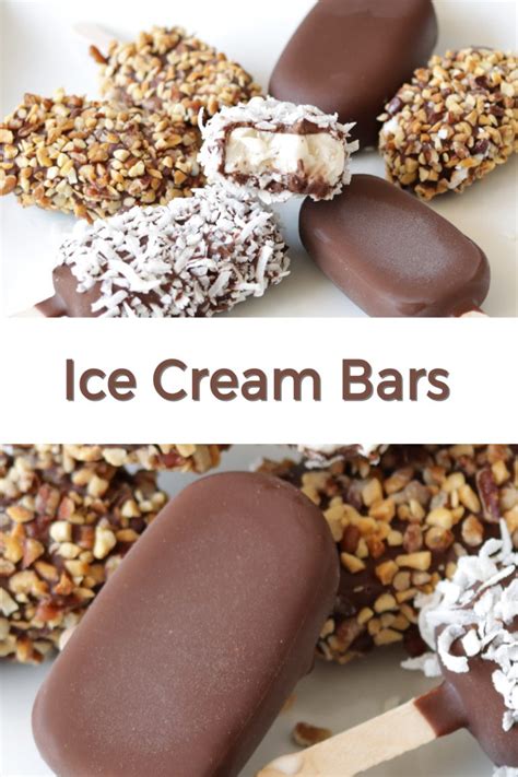 Ice Cream Bars Recipe | 5 Ingredients | In The Kitchen With Matt