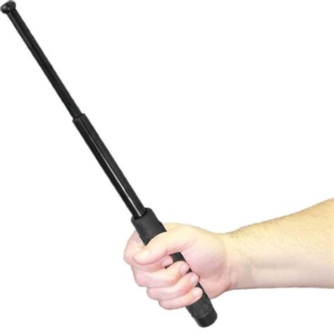 Police Force Tactical Expandable Solid Steel Baton 16'' - The Home Security Superstore