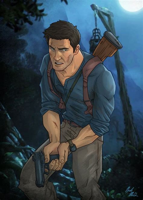 Nathan Drake by Nick-McD.deviantart.com on @DeviantArt | Uncharted artwork, Uncharted, Nathan drake