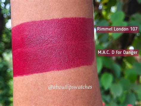 MAC D for Danger Lipstick Dupes - All In The Blush